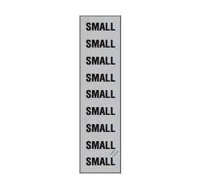 BCI SS-2X Labels