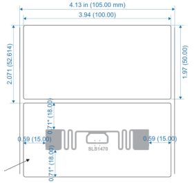 SLS RFID 10020365-SLS RFID Label