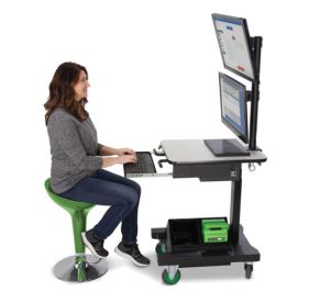 Newcastle Systems Apex Series Ergonomic Powered Industrial Mobile Cart