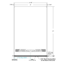 Zebra 10026637 RFID Label