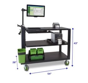 Newcastle Systems PC510i Mobile Cart