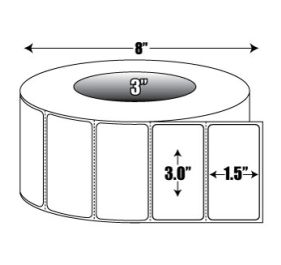 Intermec E08940-R Barcode Label