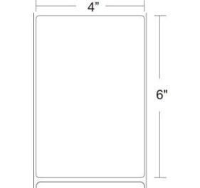 Zebra 10018340-R Barcode Label
