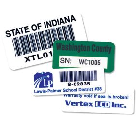 BCI Tamper Evident Barcode Label
