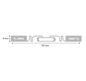 Zebra ZBR2100 RFID Inlay