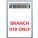 BCI DEXTER-4X6-LPN-018 Barcode Label