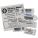 BCI Metal Bar Code Nameplates Barcode Label