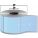 AirTrack® ATTFC-4-6-1000-BL-R Barcode Label
