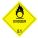 Warning D12-WAR Shipping Labels
