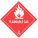 Warning Flammable Gas Shipping Labels