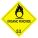Warning D13 Shipping Labels