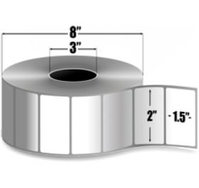 AirTrack® AiRT-2-15-3600-3-R Barcode Label