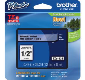 Brother TZE131 Barcode Label