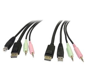 StarTech DP4N1USB6 Cables, Connectors, and Adapters