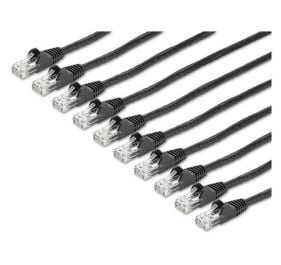 StarTech N6PATCH6BK10PK Cables, Connectors, and Adapters