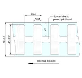 Zebra Silverline Micro II RFID Inlay