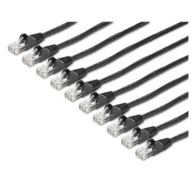 StarTech N6PATCH15BK10PK Cables, Connectors, and Adapters