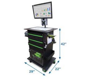 Newcastle Systems QC1000R Mobile Cart