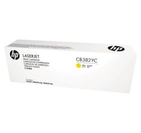 HP CB382YC Toner