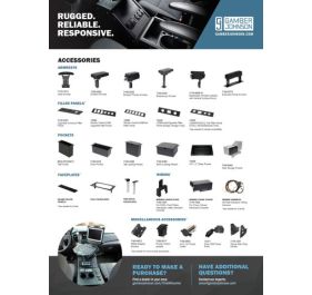 Gamber-Johnson Console Systems Tablet Accessories