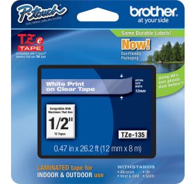 Brother TZE135 Barcode Label