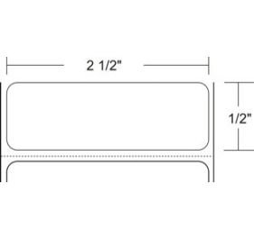 Zebra 94686 Barcode Label