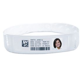 Zebra LB2-ADULT-L3-YEL Wristbands