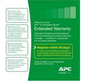 APC WBEXTWAR1YR-SP-02 Service Contract