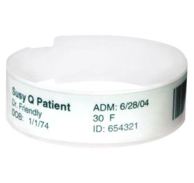 Zebra PLS-114X Wristbands