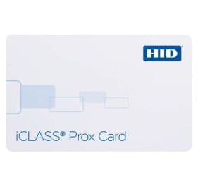 HID 2122AGGNNM Plastic ID Card