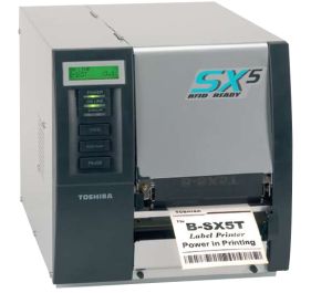 Toshiba B-SX5T-TS22-QM-R Barcode Label Printer