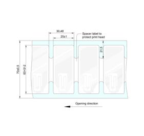 Zebra 10039973 RFID Label