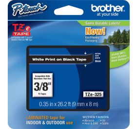 Brother TZE325 Barcode Label