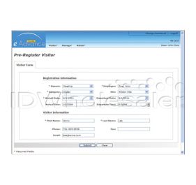 HID EL-98000-EADV10 Lobby & Visitor Software