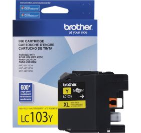 Brother LC103Y InkJet Cartridge