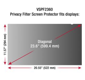 ViewSonic VSPF2360 Carrying and Protective Accessories