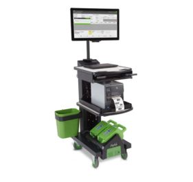 Newcastle Systems NB430PS-SLIM Mobile Cart