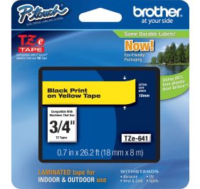 Brother TZE641 Barcode Label