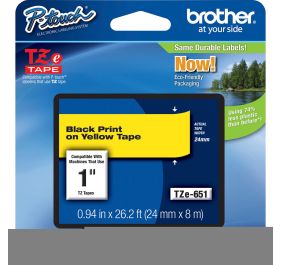 Brother TZE651 Barcode Label