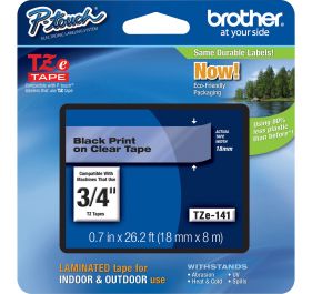 Brother TZE141 Barcode Label