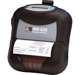 Zebra R4D-0UJA010N-00 Portable Barcode Printer