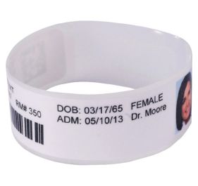 Zebra LB2-102W3 Wristbands