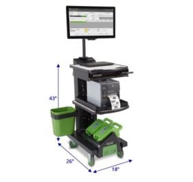 Newcastle Systems NB480PS Mobile Cart