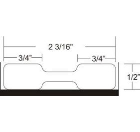 Zebra 800999-095 Barcode Label
