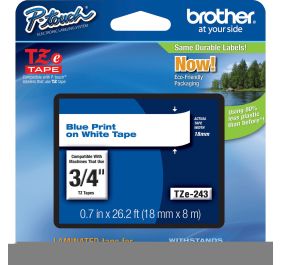 Brother TZE243 Barcode Label