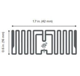 Zebra 10037102-R RFID Label