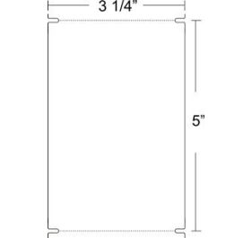 Zebra 65156-R Barcode Label