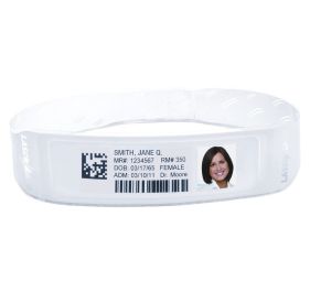 Zebra LB2-ADULT-L3S-RED Wristbands