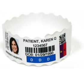 Zebra LB2-ADULT-ST4 Wristbands