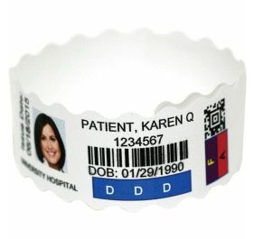 Zebra LB2-ADULT-ST Wristbands